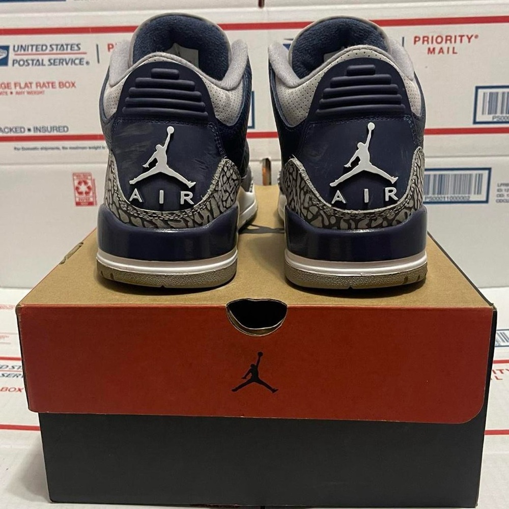 Nike Air Jordan 3 Retro “Georgetown” 2021 streetwear hype shoe sneakers - Picture 4 of 8